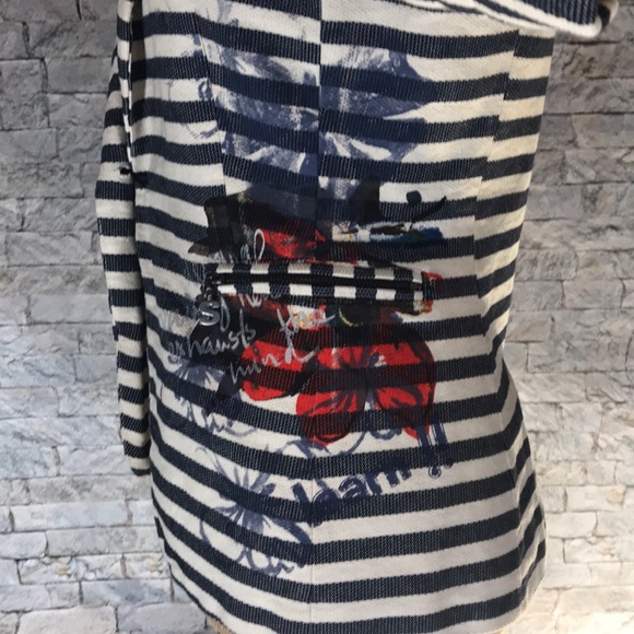 DESIGUAL | Striped Blazer | 36 - Picture 5 of 6